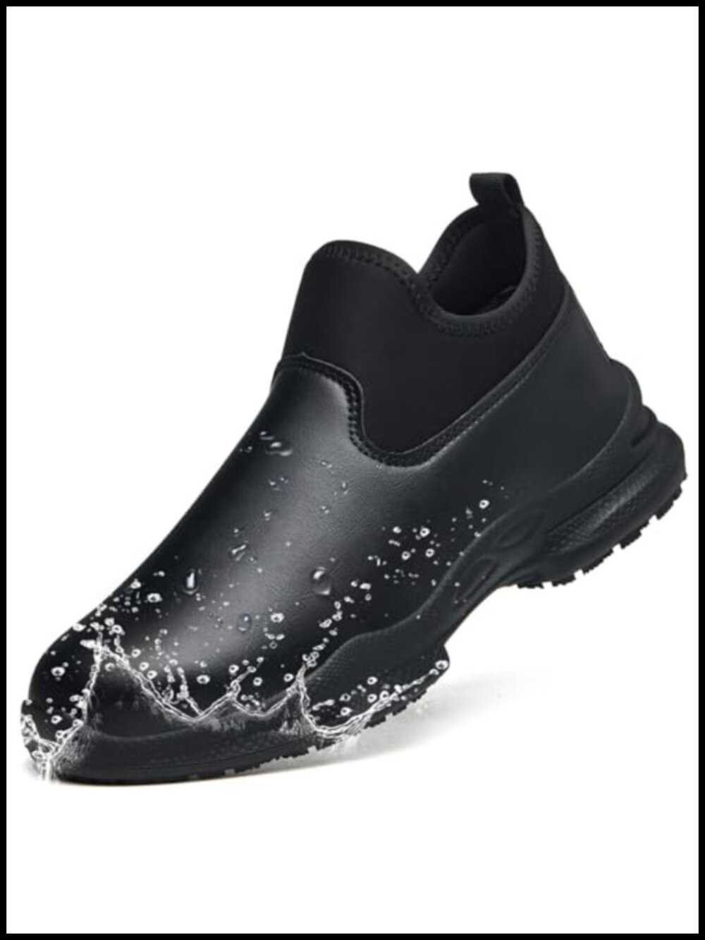 Non Slip Work Shoes for Men Water & Oil Resistant Chef Shoes Comfortable